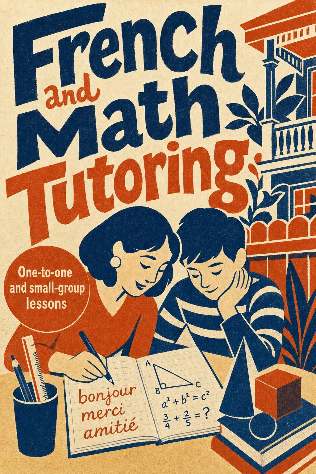 Services: French and Math Tutoring