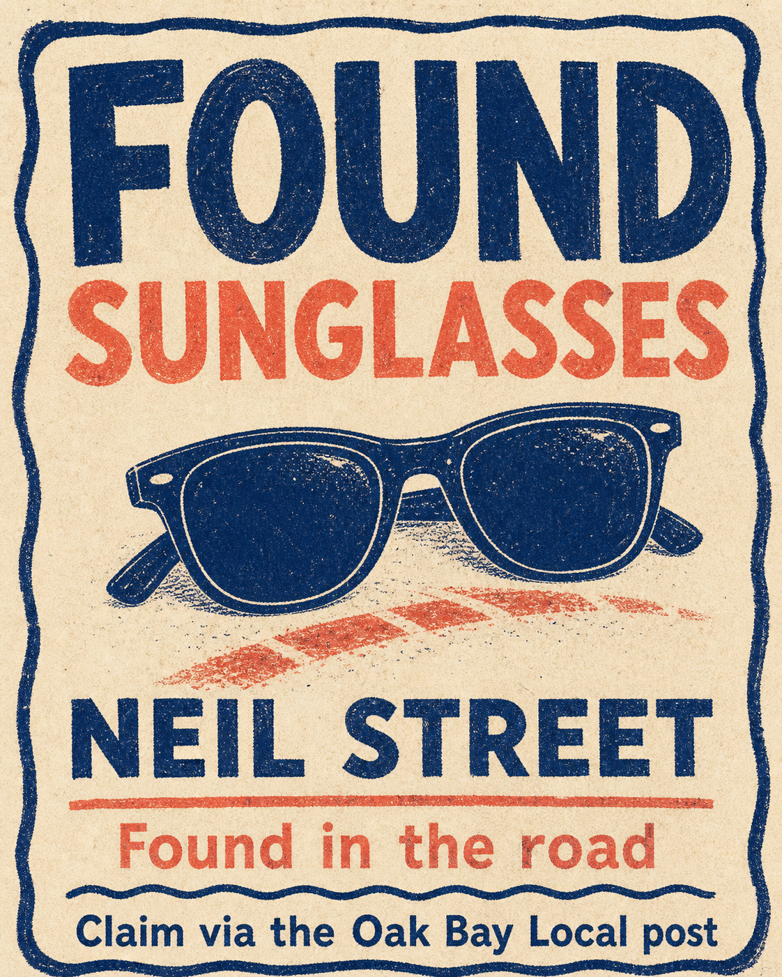 Lost & Found: Found Sunglasses