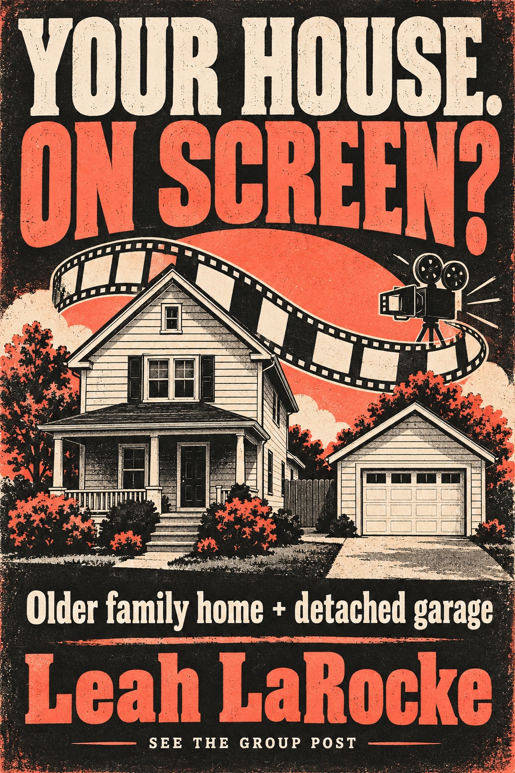 Notice: Could your house be a film location?