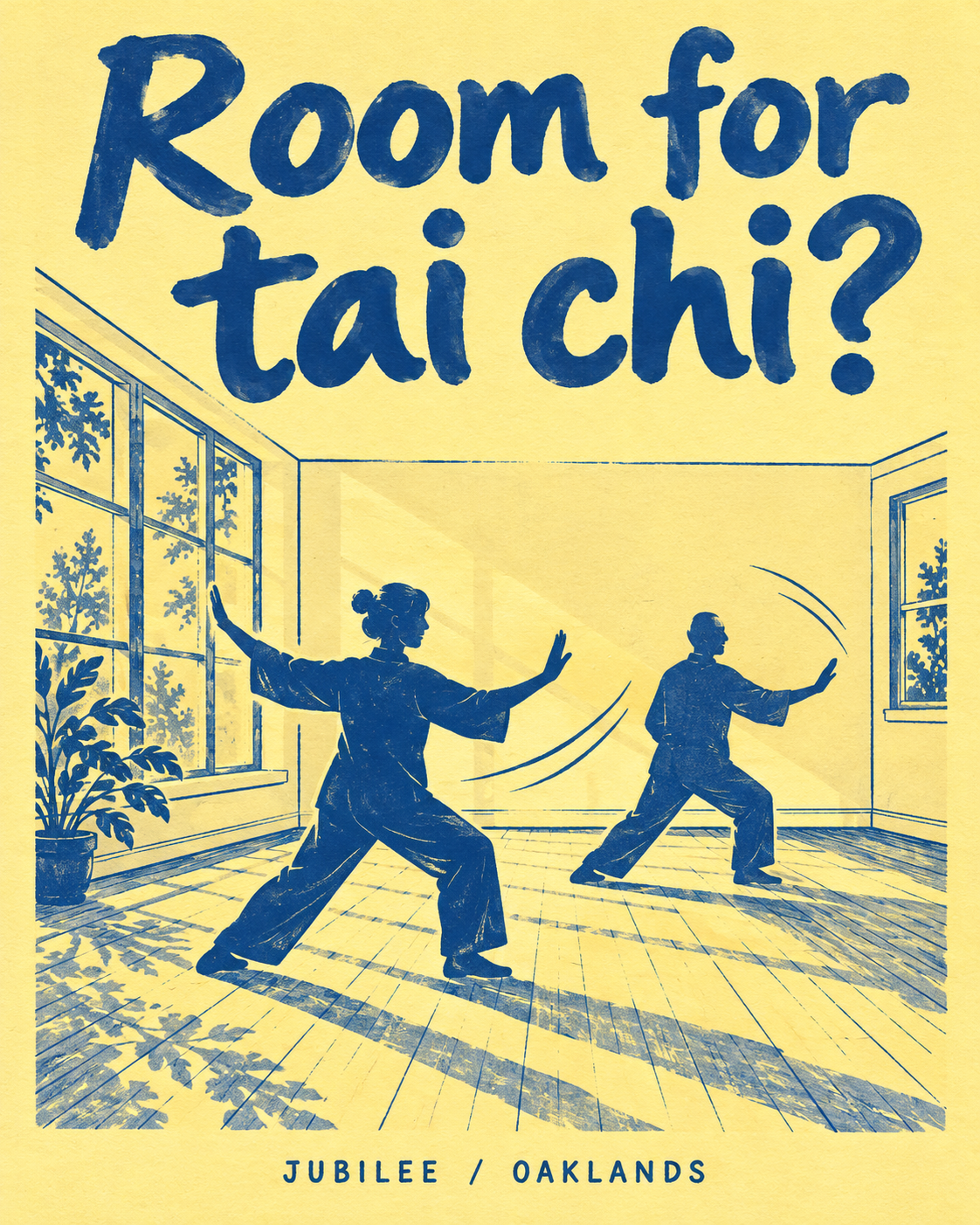 Notice: Room for tai chi?