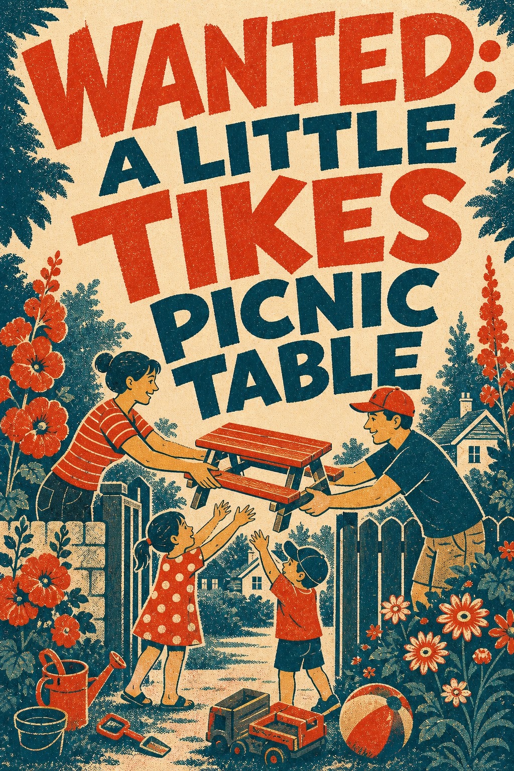 For Sale / Free: Wanted: A Little Tikes Picnic Table