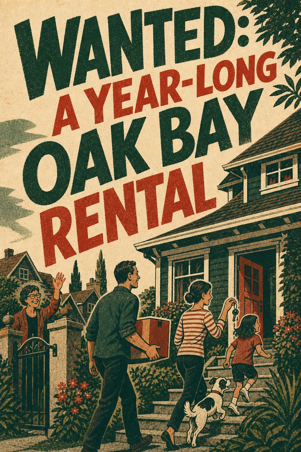 Housing: Wanted: A Year-Long Oak Bay Rental