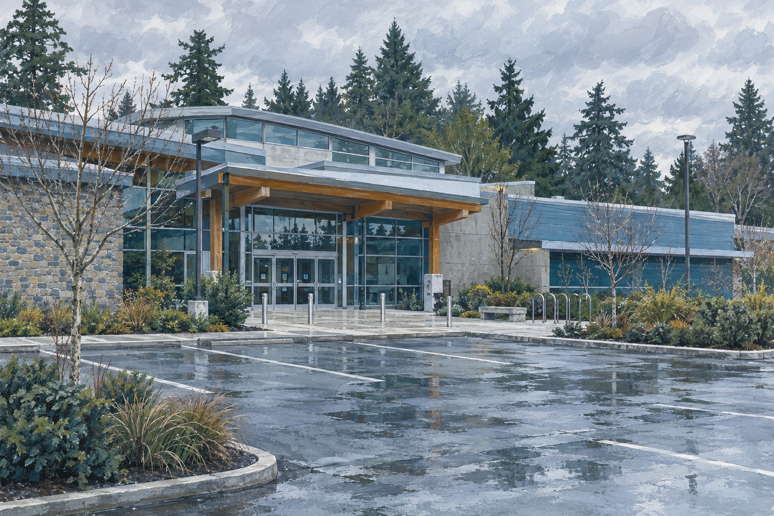 Ammonia leak shut the Oak Bay Rec Centre, and there's no reopening date